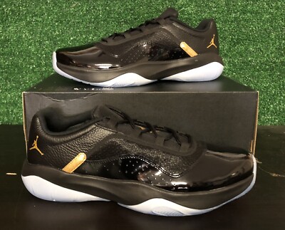 Air Jordan 11 CMFT Low ''Black/Metallic Gold'' DO0613-007 Men's Size 8.5, 9.5