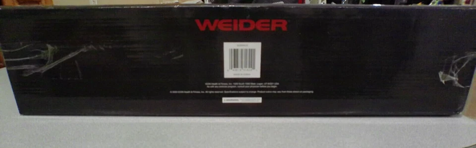 Weider WDBRK20 24" Two-Tier Weight Rack - Black.  NEW - Image 3 of 4