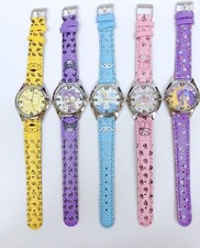 Anime Kuromi Cinnamon Wrist Watch Kids Girls Dial Quartz Watch Jewelry Xmas Gift