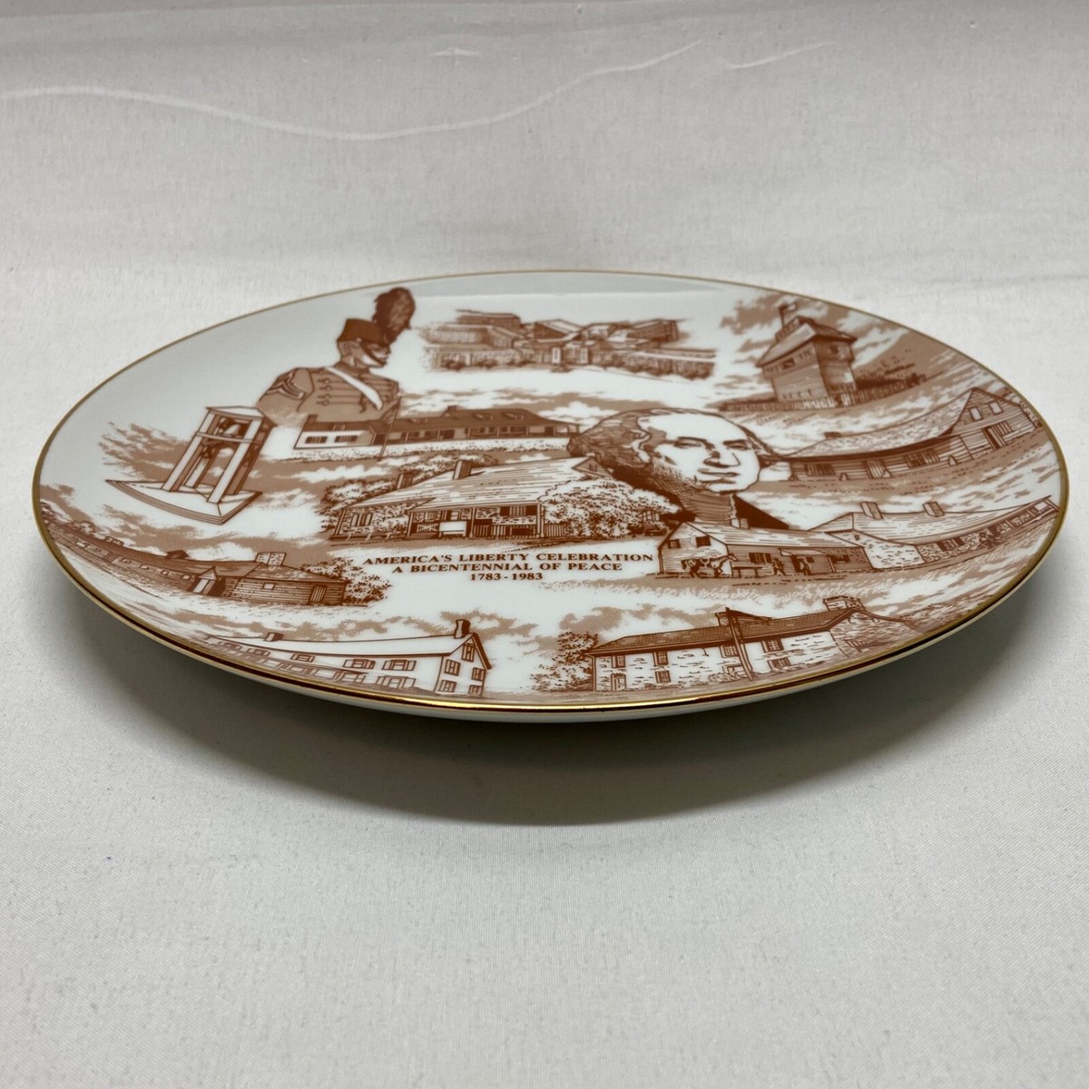 Official Bicentennial Plate #981 George Washington America