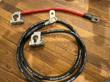 1970 1971 Mustang Battery Cable Set Hd 4 Gauge Wire Boss 302 Big Block Quality