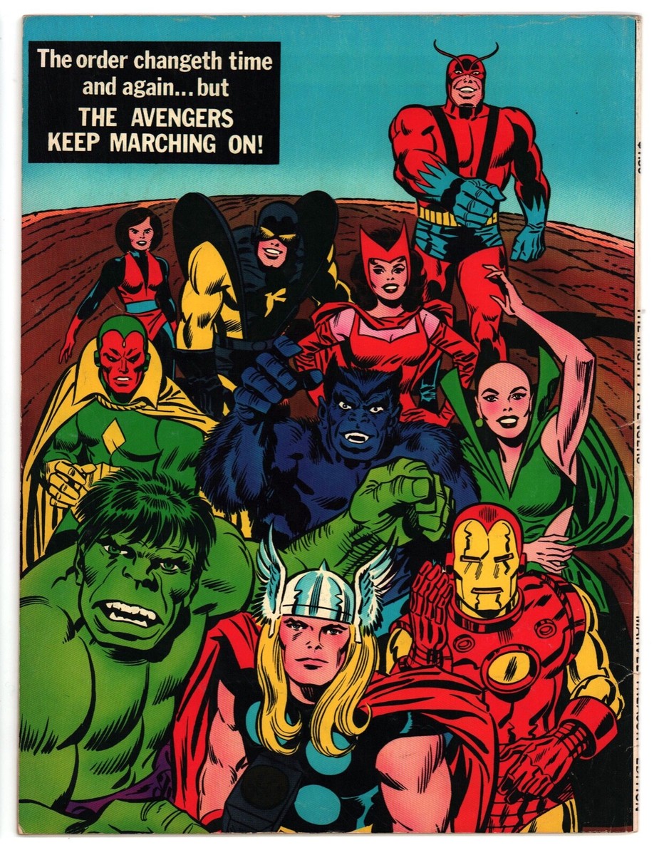 MARVEL TREASURY EDITION #7 VG, Avengers, Marvel Comics 1975