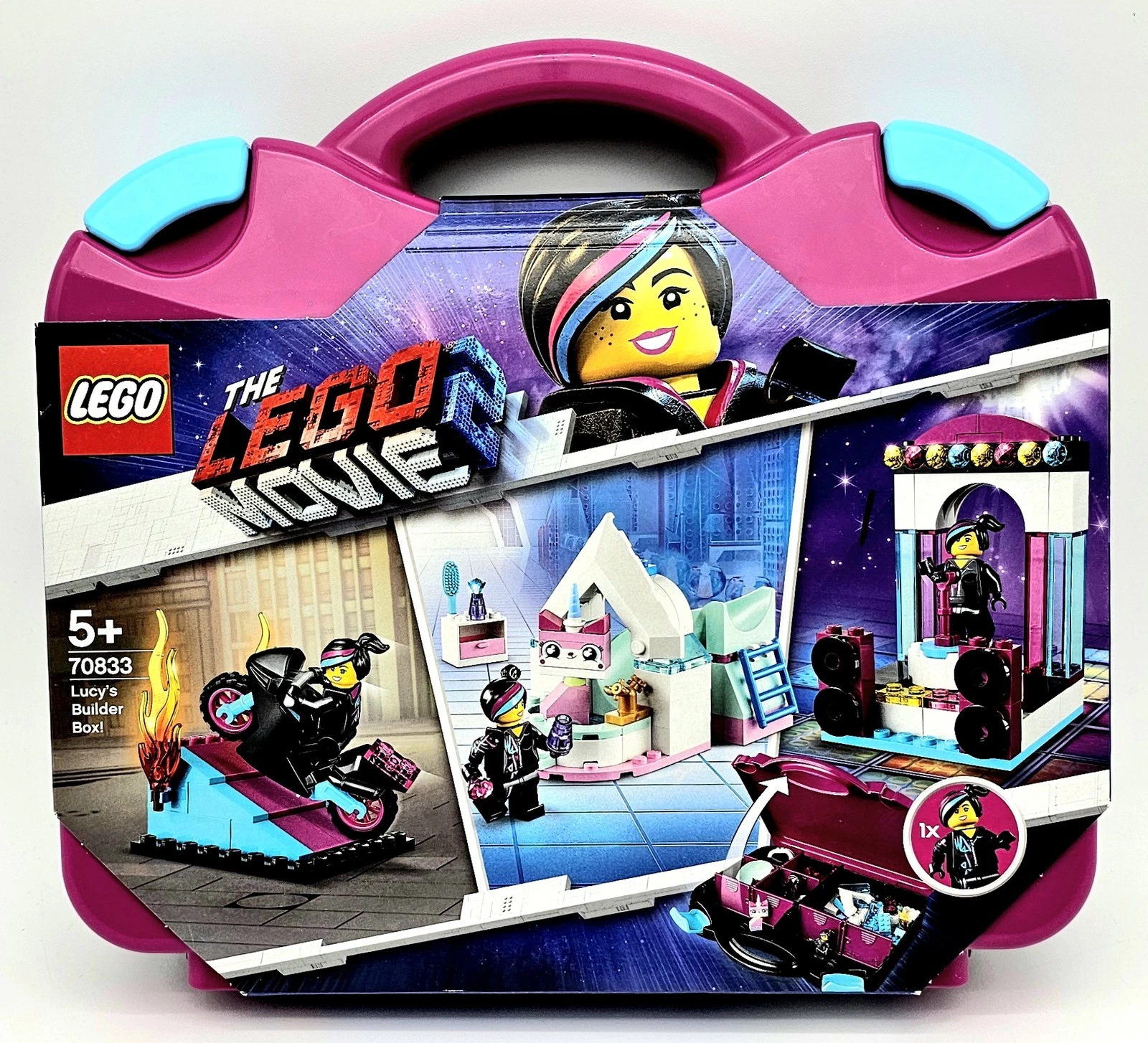 LEGO Movie 2 Lucy's Builder Box Set 70833 with Minifigures and Bricks NEW & SEALED