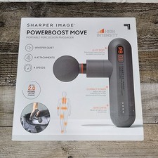 Sharper Image Powerboost Move Massage Gun