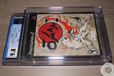 CGC 9.8 A+ - Okami 1ST PRINT Black-Label PlayStation 2, PS2 2006 NEW!