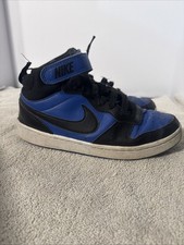 Nike Court Borough Mid 2 Blue Shoes Sneakers Size 7Y CD7782-404