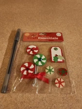 JoAnn Craft Essentials~Holiday Candy~Dimensional Stickers