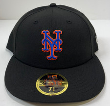 New York Mets MLB NE 2024 AC Low Profile ALT2 Fitted Hat-Black