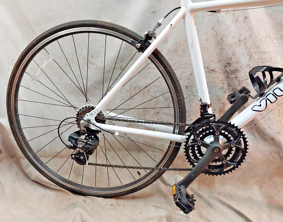 Bicicleta de carretera Vilano Gravel 2020 50 cm pequeña Shimano aluminio 21 velocidades café cercanías ~ Foto 3 de 4