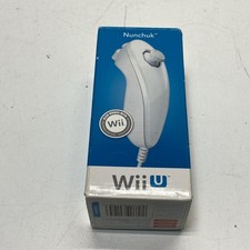 Nintendo Wii U Nunchuk OEM - Bianco (sigillato nella scatola)