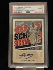 2016 Panini Prestige Kobe Bryant Old School Signatures /49 PSA 9 GOAT Auto