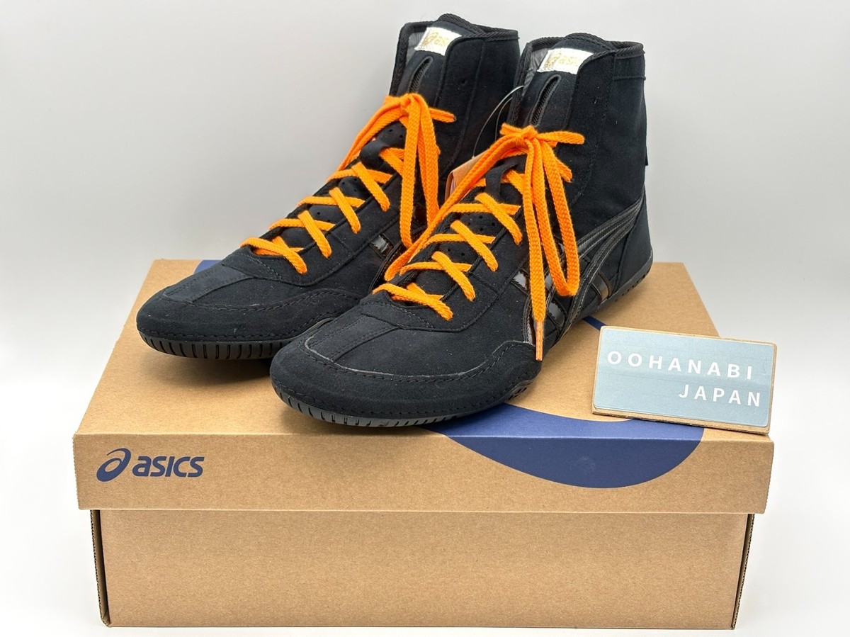 ASICS 1083A001 EX-EO Boxing Wrestling Shoes TWR900 Successor Black