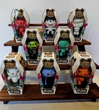 Deddy Bears Series 3 Mini Figure Set of 8 w/ RARE Howler Chase Coffins