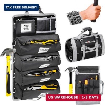 Updated Tool Roll Up Tool Bag Organizer, Name Tags, Advansed Features, Heavy Dut