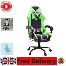 Silla Gaming Ergonómica Verde con Reposap…