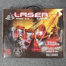 Laser Khet 2.0 Board Game Strategy 2010 Innovention Toys Complete Tested 