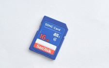 SanDisk 16GB SDHC Class 4 SD Flash Memory Card
