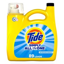 Tide Liquid Laundry Detergent Soap 117 Oz. Refreshing Breeze Scent (89-Loads) 0.16 per gallon