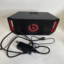 Beats by Dr. Dre Beatbox Speaker Dock HiFi Stereo Home Audio iPod Black Red