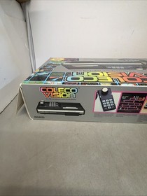 Coleco ColecoVision (Model 2400) Video Game System - Black Complete