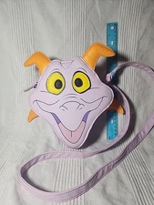 Authentic Disney Parks EPCOT Figment Purple Cross Body Bag Purse