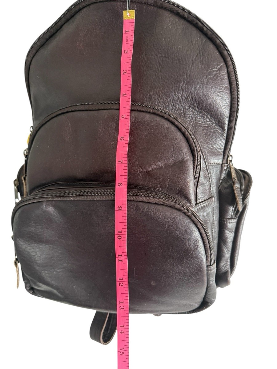 VTG Clava signed western coreGenuine Leather Backpack  Stylish & spacious Pre-Lv View 5