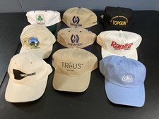 Vtg. Lot: 9 Snapback Trucker Hats Farm, Feed/Seed, CO-OP, Grain Pioneer