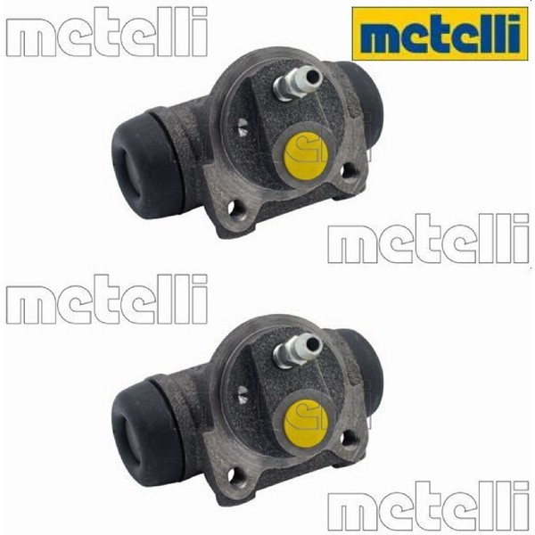 2X Radbremszylinder Metelli 04-0820 2 Bremszylinder Set Rechts Links FüR Fiat-image