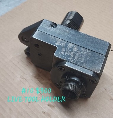 MAZAK TOOL HOLDER. COMPATIBLE WITH OUR MAZAK SUPER QUICK TURN 250MSY