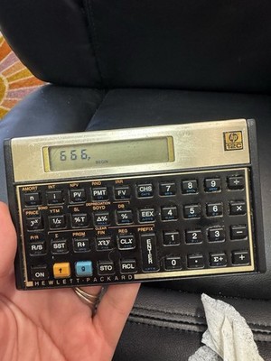 HP 12C Platinum Financial Calculator Hewlett Packard