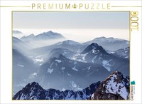 Calvendo Puzzle Alpen Gesehen Vom Nebelhorn | 1000 Teile Lege-GrößE 64 × 48 Cm F