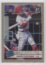 2019 Donruss Optic Rated Rookies We the People Prizm 41/76 David Fletcher 07qr