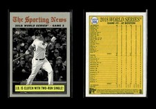 2019 Topps Heritage - #306 J.D. Is Clutch with Two-Run Single! - Boston Red Sox