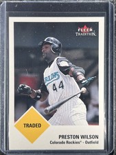Wilson, Preston- 2003 Fleer Tradition Glossy - 60/100