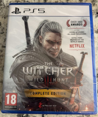 The Witcher 3 Wild Hunt Complete PS5 Brand New Factory Sealed III PlayStation 5