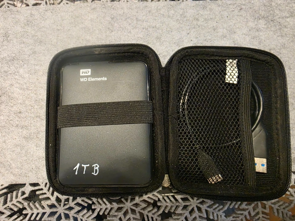 Western Digital Elements 1,0 TB Extern, 2.5" Hard Drive