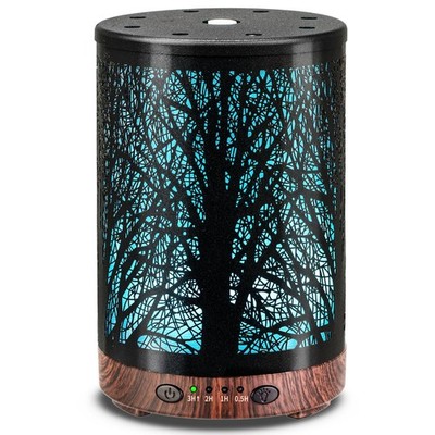 JOYOLO Essential Oil Diffuser 120ML Metal Aromatherapy with Tree