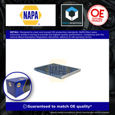 Image of Pollen / Cabin Filter fits FIAT GRANDE PUNTO 199 2005 on NAPA 77365764 Quality