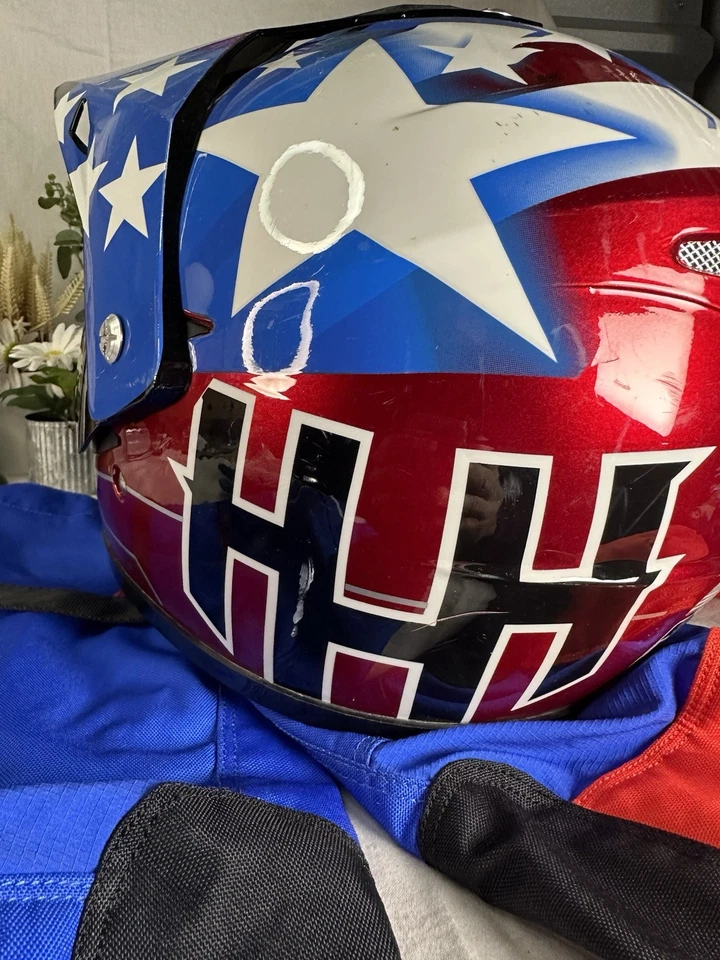 Equipo de equitación FOX ATV / moto de cross: casco, pantalones, jersey, guantes. Wow pequeño juvenil Foto 4 de 4