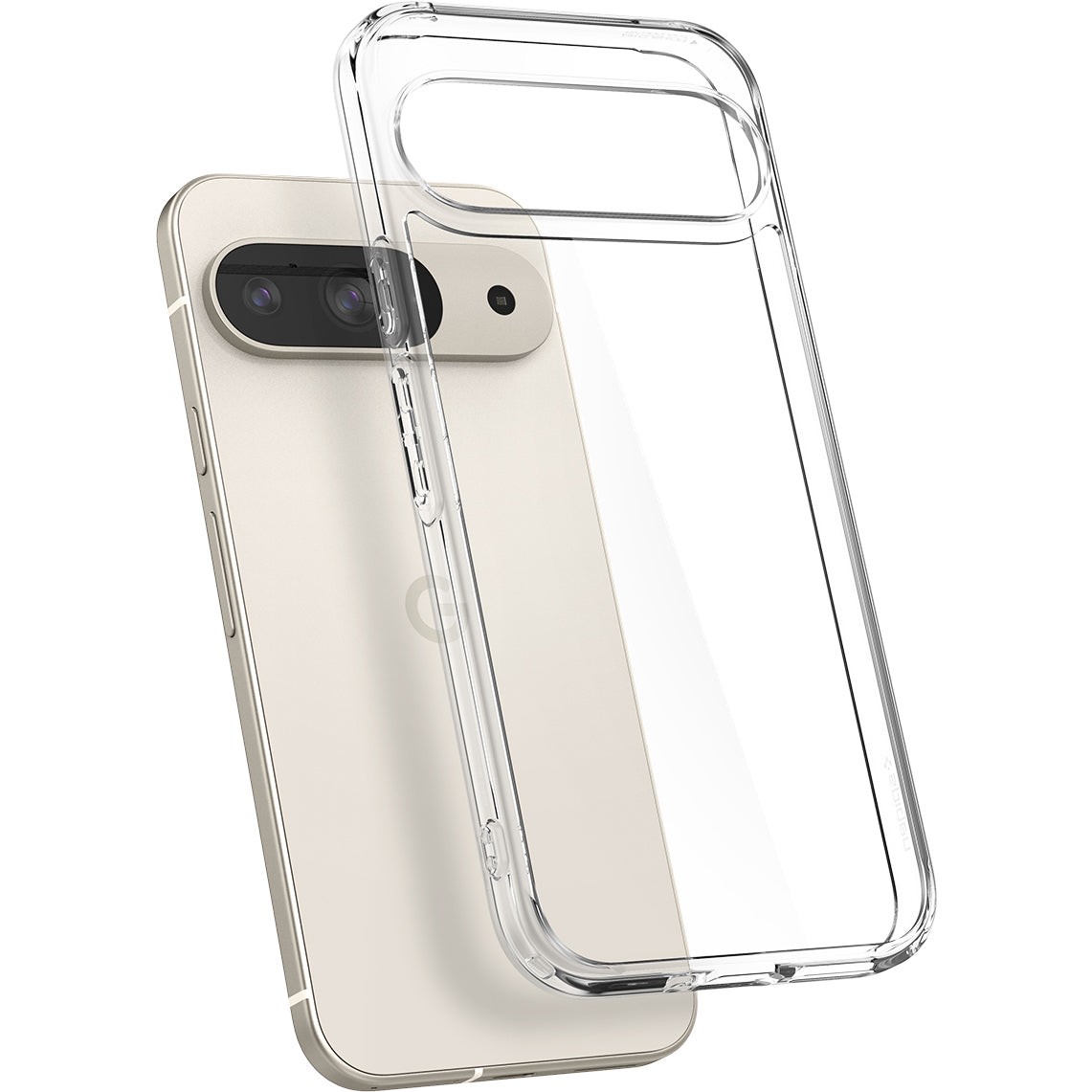 YUXING Panda Handyhülle Für Google Pixel 9 Pro XL – Transparent, Stoßfest, Mit Lanyard-Loch
