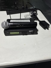 Shure ULXS4 Receiver ULX2-J1 SM58 Wireless Microphone, 554-590 MHz - WORKING