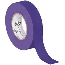 3/4" x 20 yds. Purple Electrical Tape 7 Mil 10 Rls/Case