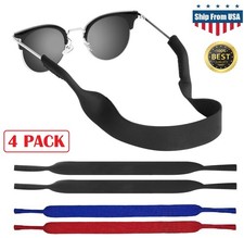4PCS Sports Sunglasses Neck Cord Strap Eyeglass Glasses String Lanyard Holder US