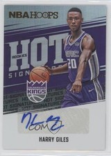 2017-18 Panini NBA Hoops Hot Signatures Rookies Harry Giles #HSR-HG Auto 2d0