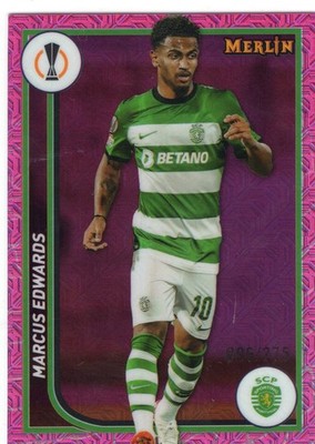 Marcus Edwards 2023-24 Topps Merlin UEFA Pink Mojo 96/275 #116