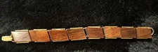 Mid-Century Led To Amazing Styles-Wood Piece Bracelet In Tru Scandinavian Style