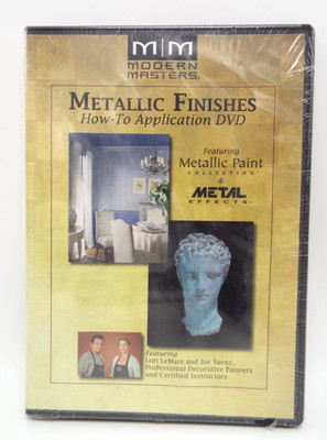 Modern Masters Metallic Finishes How To Application DVD Metallic Metal DIY NEW
