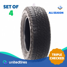 Set Of 4 Used Lt 27565r20 Goodyear Wrangler Trailrunner At 126123s - 632