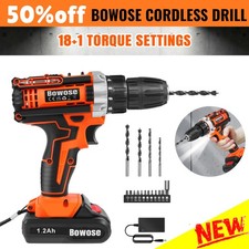 Workshop Cordless Drill & Driver with Battery and Charger Power Drill Combo Set