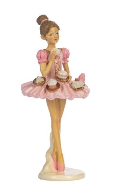 Bezauberne Ballerina  in Rosa Cupcake / Cady - Design 23 cm *1013